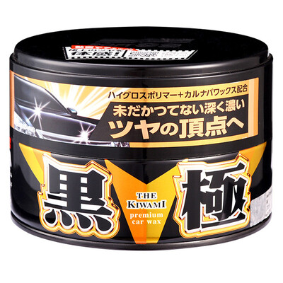 

SOFT99 Black Aurora Yan solid wax car wax protection wax polishing maintenance wax wax containing wax sponge dark car SF-00193