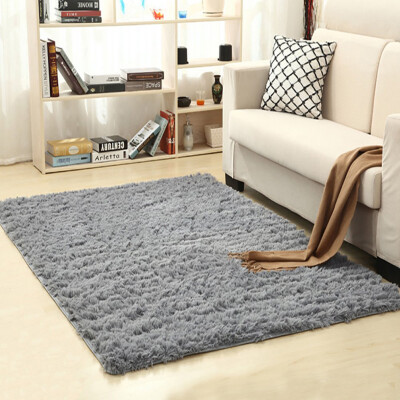 

Soft Indoor Modern Area Rugs Fluffy Living Room Carpets Suitable for Children Bedroom Decor Nursery Rugs