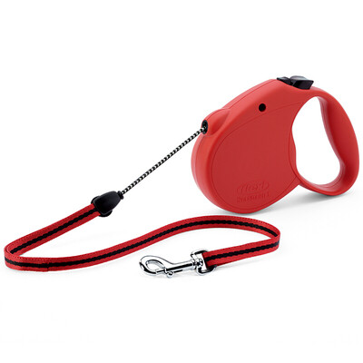 

Germany imported Fleisch flexi classic automatic telescopic pet dog leash dog chain dog leash  rope length 5 m red