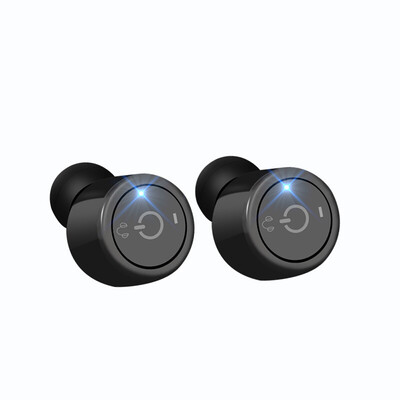 

TOAIR （ два ）мини бинауральных Bluetooth гарнитура беспроводная невидимое ухо гарнитура Bluetooth прохладный работает черный автомобиль под