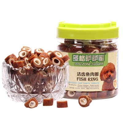 

Duo Sesa honey pet food dog snacks clean teeth fish ring 340g nutrition solution greedy molars to bad breath