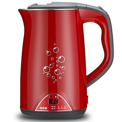 

Grelide Grelide electric kettle 304 stainless steel three temperature regulation digital temperature 17 l D1808EK