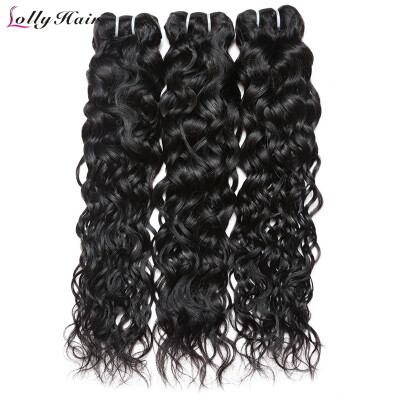 

3 Bundles Brazilan Water Wave Virgin Hair Mink Hair Brazilian Wet and Wavy Human Hair Extensions Brazilian Ocean Wave Hair Weft