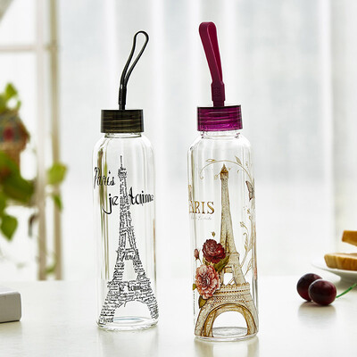 

A Ting Glass Water Bottle for Lovers Set of 2