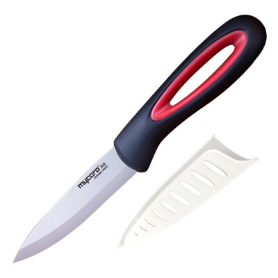 

USC Ceramics MYCERA ceramic knife when the blade 4-inch fruit knife baby food knife red black SZR4R