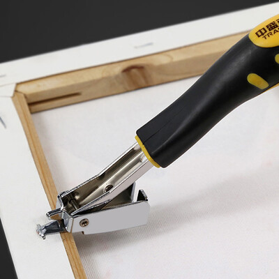 

Household Pneumatic Heavy Duty Manual Nail Stapler Nailing Device Tacker Upholstery Wood Hand Door Framing Finish Furniture Tool K