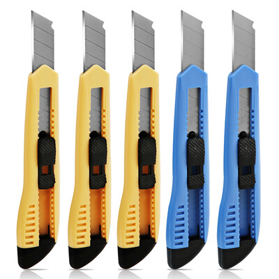 

Deli 2003 5 loaded large&durable manual locking function utility knife paper cutter knife