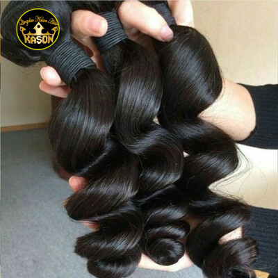 

Peruvian Virgin Hair Loose Wave 3Pcs/Lot, 100% Unprocessed Human Virgin Hair Can Be Colord, No Tangle No Shedding