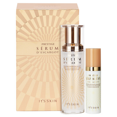 

Its skin crystal snail skin beauty Serum Set essence 40ml 15ml eye cream