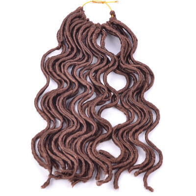 

Chorliss Faux Locs Crochet Hair 14 inch 100g 24 Roots Synthetic Hair Extensions 6packslot