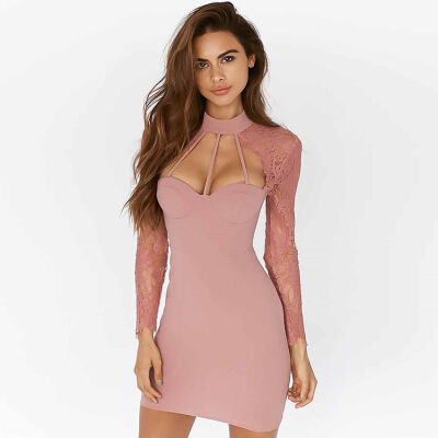 

New Women Casual Bodycon Sleeveless Lace Evening Party Cocktail Short Mini Dress