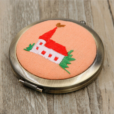 

embroider DIY DMC Sets For Embroidery kits Cosmetic mirror factory direct sale