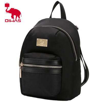 

Love wahshi OIWAS shoulder bag female Korean version of the trend of handbags casual wild shoulder bag backpack small backpack OCB1656 black