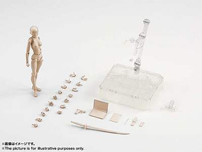 

SHFiguarts BODY KUN / BODY CHAN серый цвет чёрный PVC действия коллекционные модели игрушки