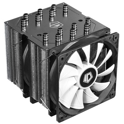 

ID-COOLING SE-207 7 Double-tube heat pipe double-fan side-blown radiator All metal multi-platform buckle support AM4
