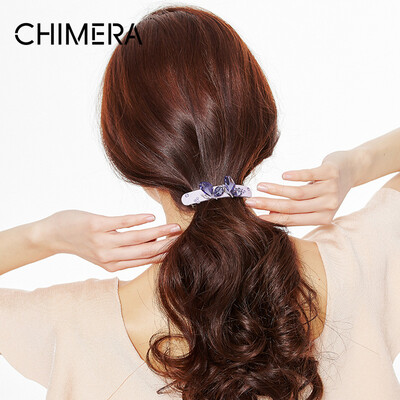 

Chimera (CHIMERA) hair ornaments hair flying headdress clip spring clip folder clip purple