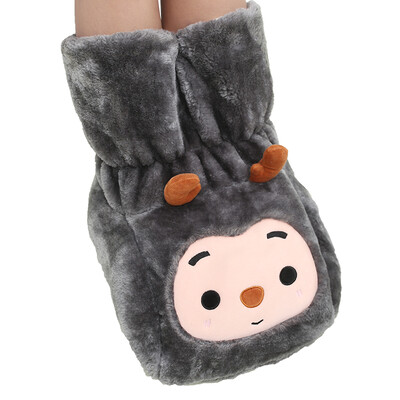 

e·warmer Cartoon electric heating foot warmer foot warmer foot warmer warm leg washable collapsible deer small