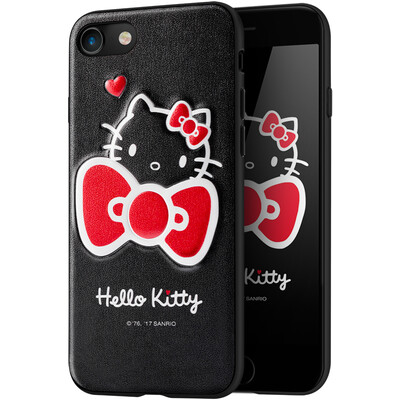 

Hello Kitty Apple, телефон оболочки 7/8 iPhone7 / 8 все включено защитный рукав милый мультфильм мобильный телефон наборы трехмерным Выдерживает падение 4,7 дюйма - любовь Hello Kitty