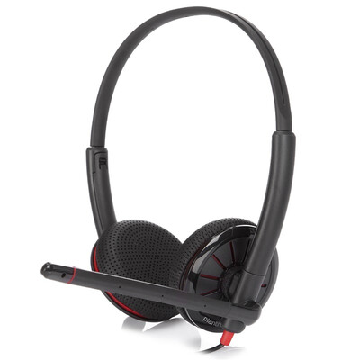 

Plantronics C520 receiver-led headset headset smart sensor noise reduction microphone rod high-fidelity stereo