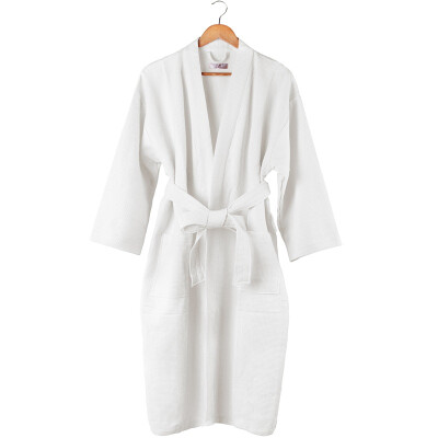 

Sanli flannel thicken bathrobe gowns lovers home service four seasons Steam sauna suits Leisure gown