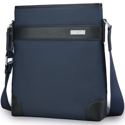 

Seven wolves SEPTWOLVES fashion shoulder bag mens casual wild vertical crossbody bag fashion back bag blue M1001354-208