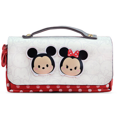 

Guangbo GuangBo large capacity pencil bag portable stationery bag school supplies Disney Red ITT35001