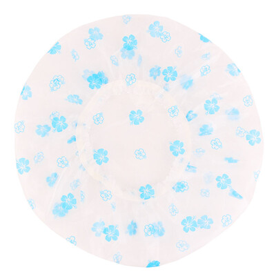 

Uplus multi-functional waterproof lace shower cap color random shampoo cap baked oil cap bath cap waterproof hair kits kitchen anti-smoke hat