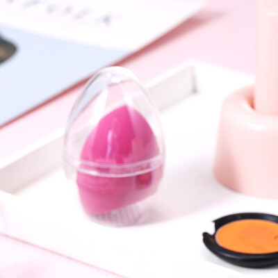 

Beijing Tokyo made oblique cut beauty egg wet&wet puff makeup egg makeup egg sponge puff does not eat powder send egg shell easy to carry