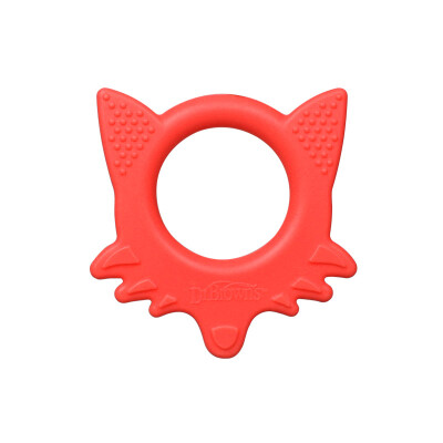 

Dr Brown DrBrowns baby teether baby molar stick bite training device fox teether