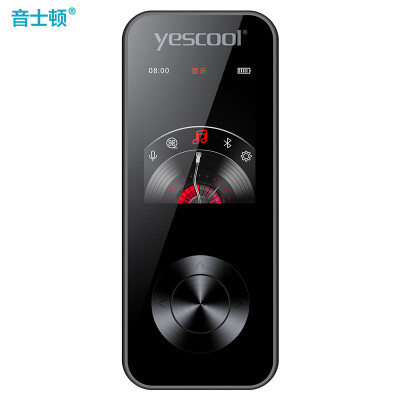 

Yescool) MP3 music player non-destructive noise reduction learning high-definition screen card put MP4 sports portable Walkman 4GB X2 black
