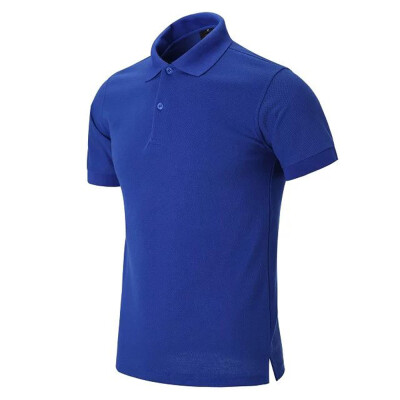 

Men Cotton Polo Shirt Man Fashion Short Sleeve Tops Tees