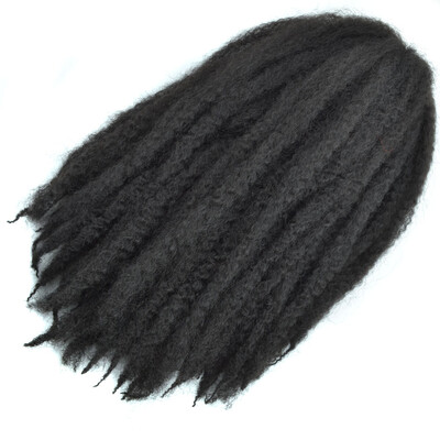 

18 Afro Kinky Twist Braids Hair Crochet Braids Hair Curl Crochet Synthetic Braiding Hair 100gPiece Brown Black Purple Color