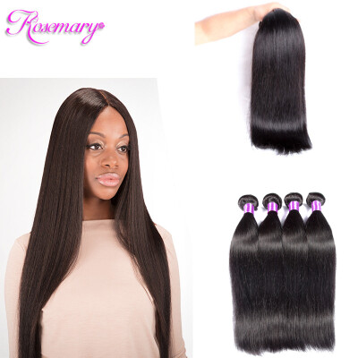 

7A Peruvian Virgin Hair Straight Human Hair 4 Bundles Peruvian Straight Virgin Hair Unprocessed Virgin Peruvian Straight Hair