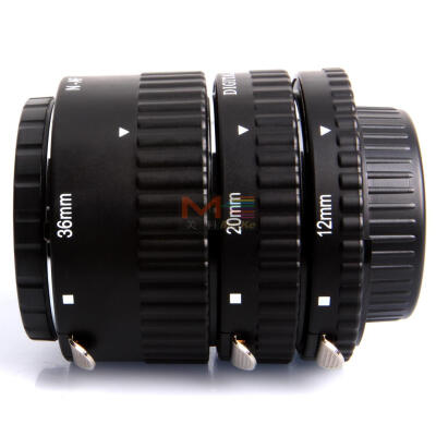 

Meike MK-N-AF-A Metal Auto Focus AF Macro Extension Tube Set for Nikon Camera