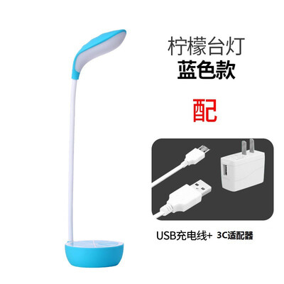 

Home Living Creative Lemon Fruit Styling LED Студенческие защитные очки для глаз Складные Touch Обучение Ночной свет G21