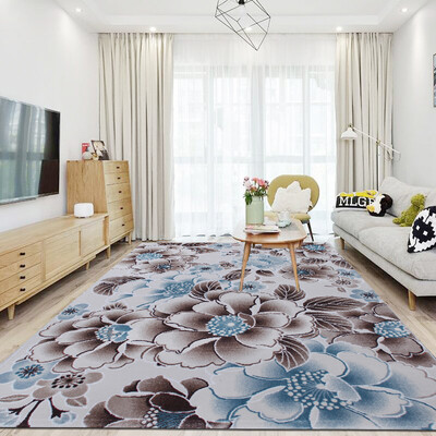 

Li Home Furnishing Turkey imported pastoral living room coffee table sofa bedroom dining room bedside study high latitude anti-slip carpet garden 119113 80 120cm