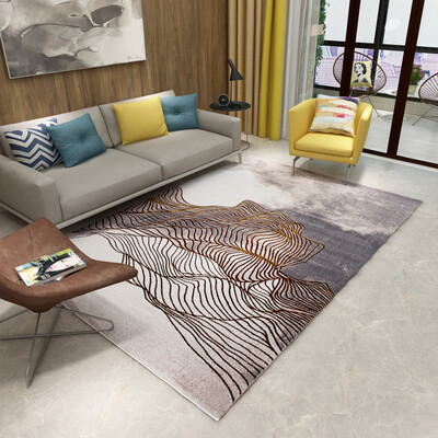 

Li home modern minimalist living room coffee table bedroom sofa table study bed non-slip big carpet Arctic light 039518 80 * 120cm
