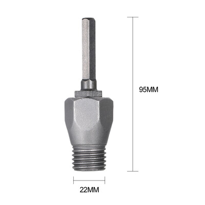 

Wood Splitter Drill Bit Handle Firewood Drill Bits Drilling Tools Accessories Square Handle