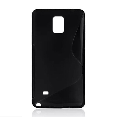 

Arc Matte Soft Silicone Fitted Protector Cover Case for Samsung Note 4