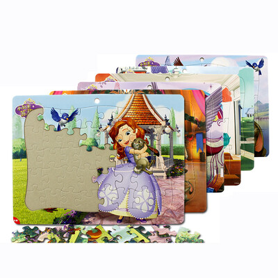 

Disney toys 40 box puzzle Princess Sophia puzzle children&39s educational toys 3-6 years old ancient Part Puzzle girl six in one 15DF2919