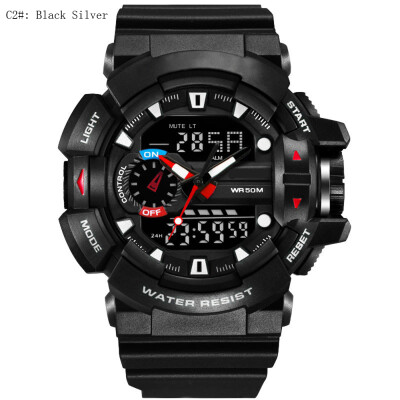 

9Colors Trendy Fashion Men Sports Watches Male LED Digital Quartz Wristwatch Water Resistance 30M