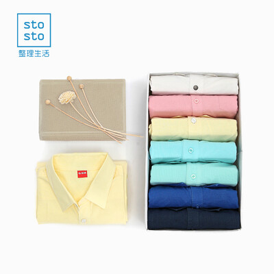 

Finishing life lazy stack of clothes board creative T-shirt folding clothes stacking board folding board folding board folding board