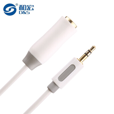 

And macro D&S DSL1009 35mm audio connection male to female headphones extended stereo mobile phone tablet audio extension connector HD interface line 2 meters