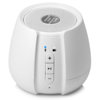 

Hewlett-Packard (HP) S6500 ноутбук беспроводного Bluetooth спикерфон портативной мини-сабвуфер стерео белого