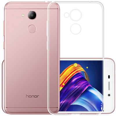

Freeson Huawei glory V9 play mobile phone case thin silicone all-inclusive edge drop soft shell TPU transparent mobile phone cover Clear white