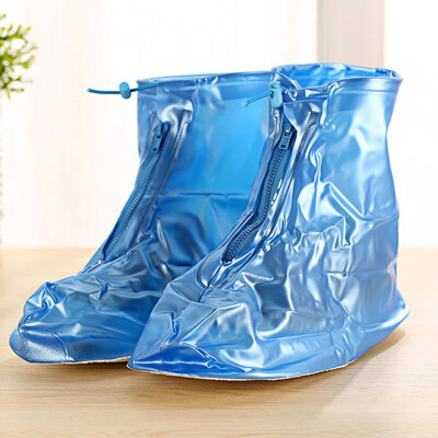 

Jingdong supermarket green reed rain boots cover thick PVC waterproof at the end of adult pink XXL40-41 bottom about 285cm