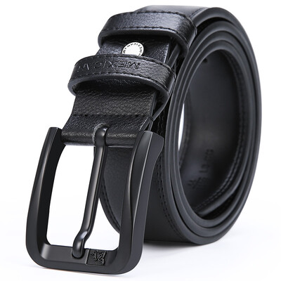 

Scarecrow MEXICAN Mens Belt Pin Buckle Leather Business Pants Casual Youth Belt MLB11100M-01