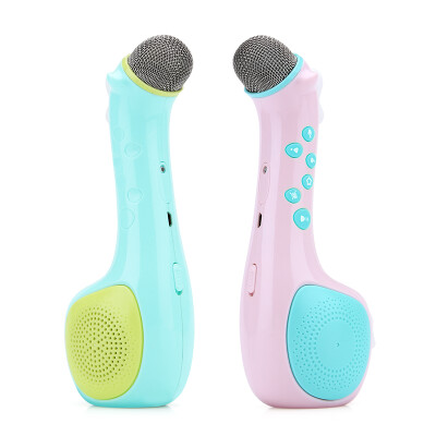 

Jingdong distribution Yimi YIMI Bluetooth children&39s singing machine handheld KTV wireless microphone karaoke baby baby microphone toy powder delivery memory card