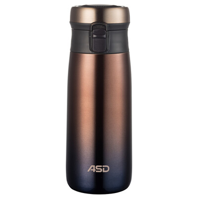 

ASD ASD 304 stainless steel vacuum flask lightweight cup a key easy to open 500ml California lava
