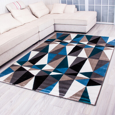 

Li home modern minimalist coffee table living room European&American European Jane European sofa bedroom restaurant large room non-slip carpet Fan Luo 033608 80 120cm